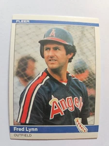 1984 FLEER FRED LYNN #525 NM - Picture 1 of 1
