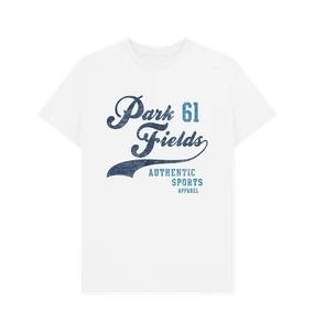 PREMIUM OFFICIAL Park Fields Park Fields Authentic White T-Shirt - Picture 1 of 3