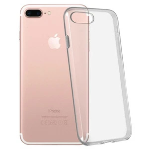 Coque iPhone 7 Plus / 8 Plus Protection silicone gel ultra-fine transparente - Photo 1 sur 6