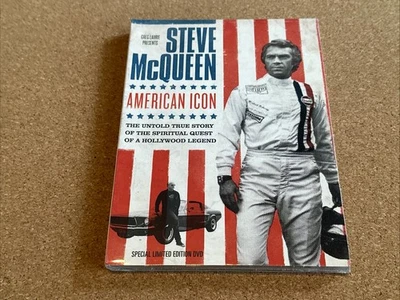 NEW & SEALED American Icon Steve McQueen Greg Laurie Special Limited Ed DVD  Foto 1 de 4