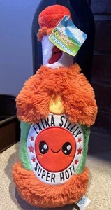 Squishable Extra Sizzle Super Hot Sauce 15” Stuffed Plush NWT - Picture 1 of 5