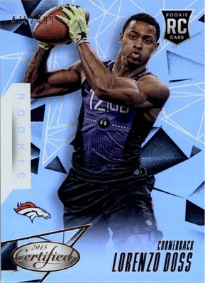2015 Certified Mirror Silver #165 Lorenzo Doss /499 - FB - Image 1 of 2