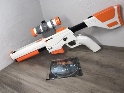 Cabelas Dangerous Hunts 2011 Wii Top Shot Elite Gun Controller W/ Game Nunchuck - Image 1 of 4