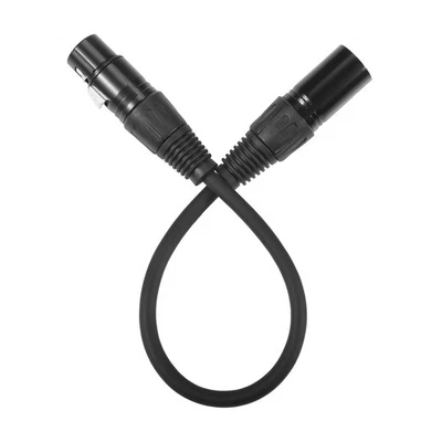 XLR Male 3 Pin to XLR Female 5 Pin & XLR Female 3 Pin to XLR Male 5 Pin8387 - Image 1 of 4
