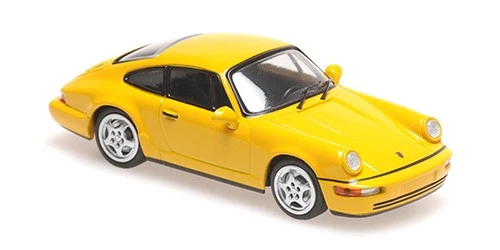 Maxichamps 940062920 1/43 PORSCHE 911 CARRERA 1992 Giallo Modello Auto