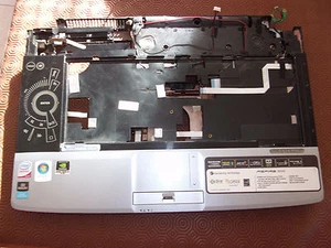 acer aspire 6920 6920g plasturgie basse dessus+dessous sans trappe - Imagen 1 de 2