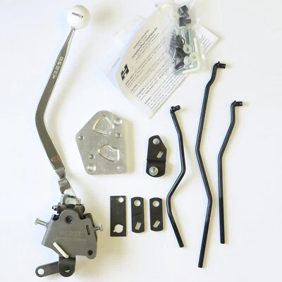 HURST 4 Speed Shifter kit 1965-73 Ford Mustang Mercury Cougar SB Top Loader 432 - Image 1 of 2