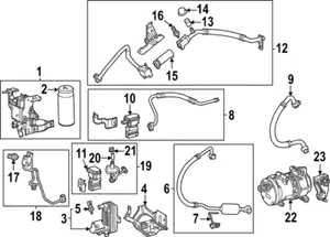 Genuine Toyota , LEXUS & SUBARU Expansion Valve 88515-42140 - Picture 1 of 1
