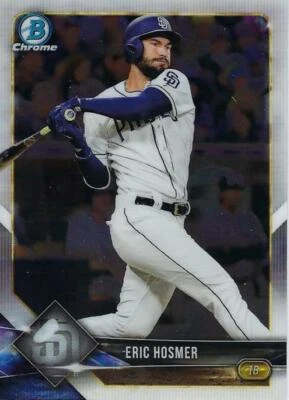 2018 Bowman Chrome #82 Eric Hosmer San Diego Padres - Image 1 of 2