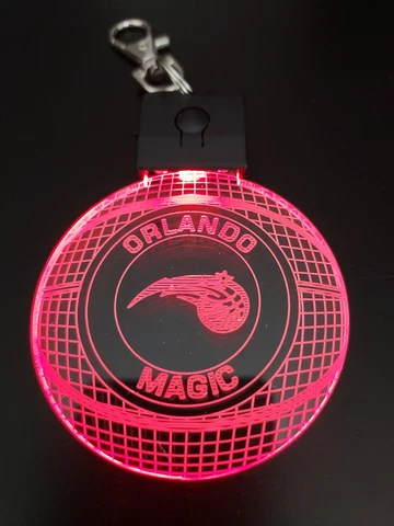 Orlando Magic Basketball 3D Light Keychain Cover