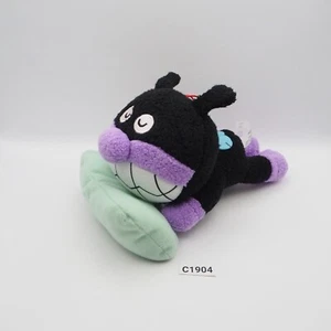 Anpanman C1904 Baikinman Sleeping Plush 7" Stuffed Toy Doll Japan - Picture 1 of 9