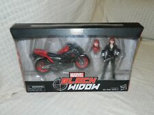 2017 Hasbro Marvel Legends Black Widow and Motorcycle Figure NEW