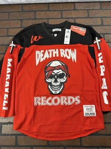 DEATH ROW RECORDS Headgear Classics Hockey Jersey ~Never Worn~ M L XL 2XL - Picture 1 of 12