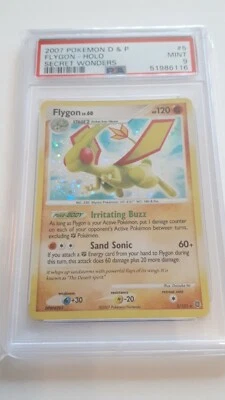 Pokemon 2007 Secret Wonders Holo Flygon lv.60 #5/132 PSA9 MINT - Image 1 of 3
