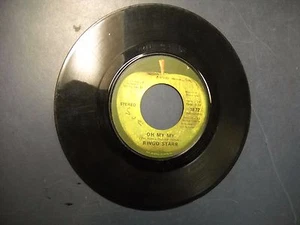 RINGO STARR OH MY MY & STEP LIGHTLY 45 RECORD 7" 1973 APPLE - Picture 1 of 5