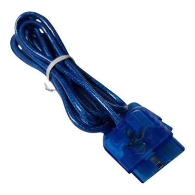 Sony PlayStation 1 & 2 PS2 PS1 6ft Controller Extender Cable Extension Blue - Image 1 of 3