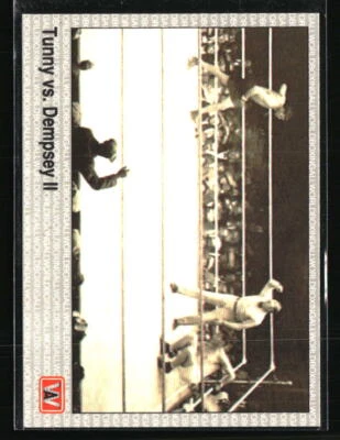 Tunny vs Dempsey II 1991 Boxing Hall of Fame #141 Boxing Card - Image 1 of 2