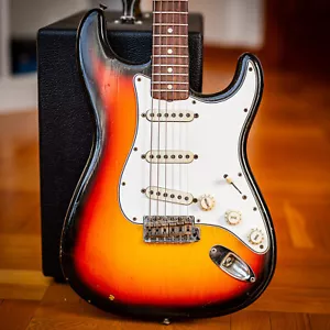 Fender Stratocaster usada por Stevie Ray Vaughan SRV 1965 - Sunburst - Imagen 1 de 11