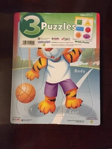 Children's Books (used) & 3 cardboard Puzzles (new in pkg) 18+ Mos  - Imagen 1 de 12