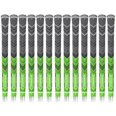 GOWOLF 13PCS Golf Grip Standard/Midsize Anti-Slip Rubber Golf Iron Club Grips
