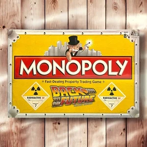 New & Sealed Back to the Future Trilogy Ed. (2016) Monopoly - Discontinued Set - Picture 1 of 24