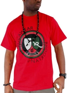 Camiseta de algodón para hombre Rocawear - Camiseta con logotipo icónico - Ropa urbana de hip hop - Imagen 1 de 31
