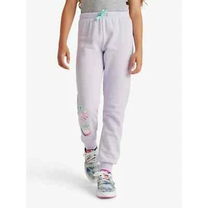 Justice Girls SIZE L 12-14 Everyday Fleece Jogger Sweatpants color Purple NEW - Picture 1 of 12