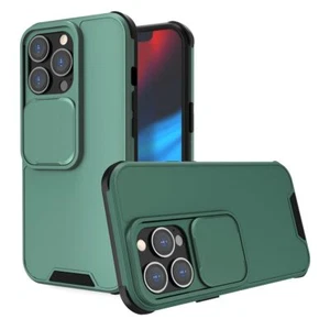 Etui Komórka Ochrona do Apple iPhone 13 Pro Case Cover Pokrowiec Etui Bumper Zielone - Zdjęcie 1 z 7