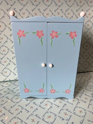 RARE! $90 MADAME ALEXANDER ARMOIRE CLOSET FOR 8” DOLLS WENDY GINNY SKIPPER BRATZ - Image 1 of 4