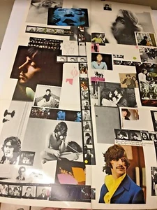 RECORD POSTER AND LYRICS BEATLES FROM ENGLAND - Picture 1 of 10