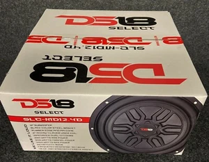 SUBWOOFER DS18 SELECT SLC-MD12.4D 12"" DOBLE 4+4 OHMIOS 250 VATIOS POTENCIA RMS - Imagen 1 de 12