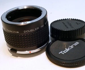 Tokina RMC 2X Teleconverter Doubler O/OM OLYMPUS OM manual focus - Mint - Picture 1 of 16