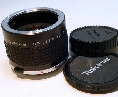 Tokina RMC 2X Teleconverter Doubler O/OM OLYMPUS OM manual focus - Mint - Image 1 of 4