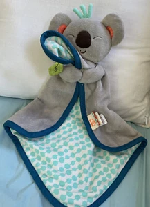 B. Toys Battat Snuglies grau Koalabär Koko Punkte Sicherheitsdecke Baby Lovey - Bild 1 von 4