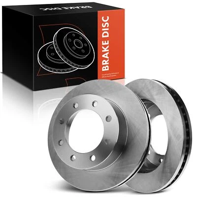 Novos rotores de freio a disco para Ford F-250 Super Duty F-350 Super Duty 2005-2012 dianteiro - Imagem 1 de 4