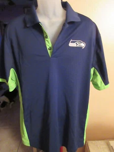 SEATTLE SEAHAWKS Herren Nike - NFL Polo-SHIRT Größe XL COOL Dry - Bild 1 von 4