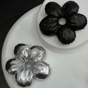 3D Flower Hair Rope Ponytail Headband Large Intestine Hair Loop Fashion D3H7 - Picture 1 of 13