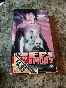 Red Scorpion 2 VHS Tape 80's B Action Thriller Rambo Commando - Picture 1 of 1