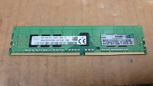 HPE HP 8GB DDR4-2400T RAM 1Rx8 PC4-2400T-RD0-11 809080-091 819410-001 - Picture 1 of 3