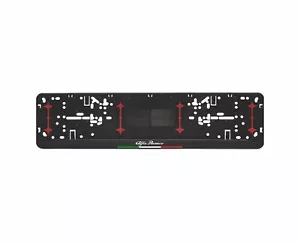 2x European License Number Plate Frame Holder Surround Wurth for Alfa Romeo cars - Picture 1 of 1