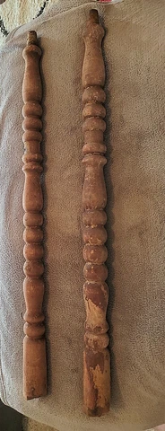 Vintage Matching Salvage Spindles Balusters Porch Post Architectural Salvage  ~2 Cover