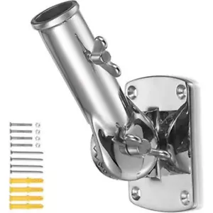 Cubilan Flag Pole Holder Stainless Steel Heavy-Duty Rust-Proof Durable Outdoor - Picture 1 of 1