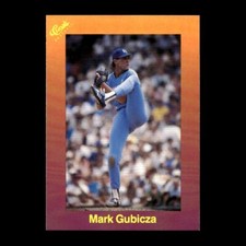 Mark Gubicza 1989 Classic Travel Kansas City Royals #138 R320I 82
