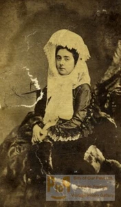 France Paris Stage Actress Leonide Leblanc Theatre Old photo 1870 - Imagen 1 de 3