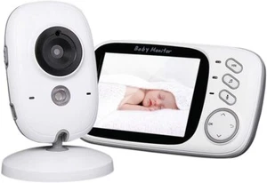 Vigila bebés inalámbrico con cámara de visión nocturna y monitor de 3.2 pulgada - Foto 1 di 6