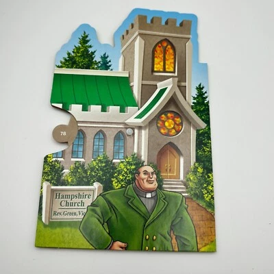 Clue Mysteries Mr. Green Character Wheel 2005 Replacement Pieces Parts - Image 1 of 2