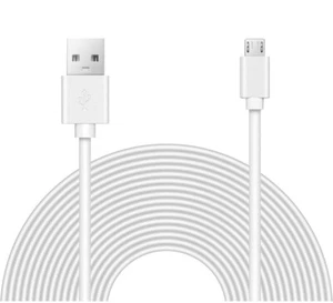 Benair Universal Usb-Micro Usb 8m power extension cable Wyze Cam, Blink & More - Picture 1 of 5
