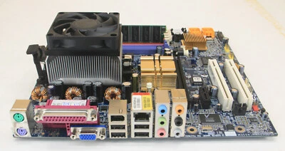Gigabyte GA-K8N51GMF-9 microATX Motherboard with Althon 64 3200+, 1GB DDR - Image 1 of 4
