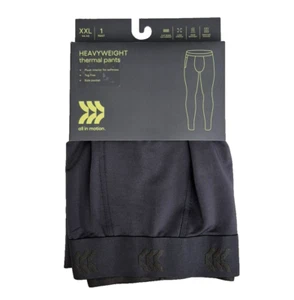 All in Motion Men's Heavyweight  Thermal Pants Gray 2XL - NWT - Picture 1 of 6