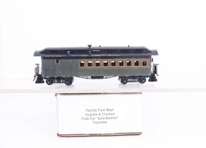 HO Brass Pacific Fast Mail Virginia & Truckee Club Car Julia Bulette - Picture 1 of 10